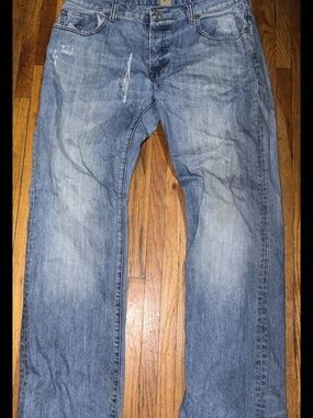 Vintage PRPS Denim Jeans Distressed 38W- 32L